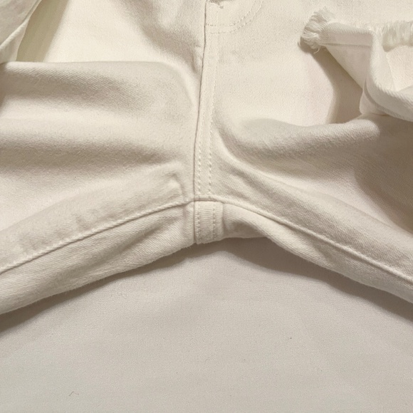 Frank & Eileen Sligo Skinny Jeans White Raw Hem Size 32 - Picture 9 of 16